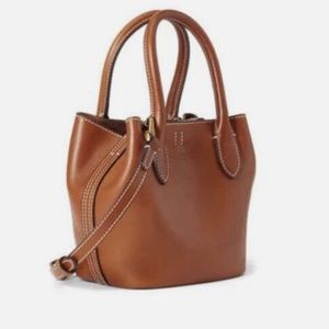 Polo Ralph Lauren Bellport Leather Tote Medium